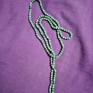 Elegant Green Beaded Necklace